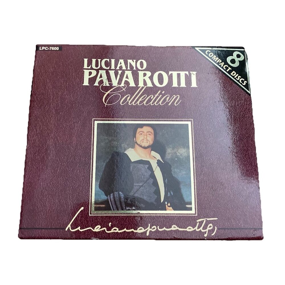 Luciano Pavarotti Collection La Traviata  Rigoletto La Boheme Messa Requiem 8 CD